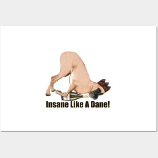 Insane Like A Dane Posters and Art